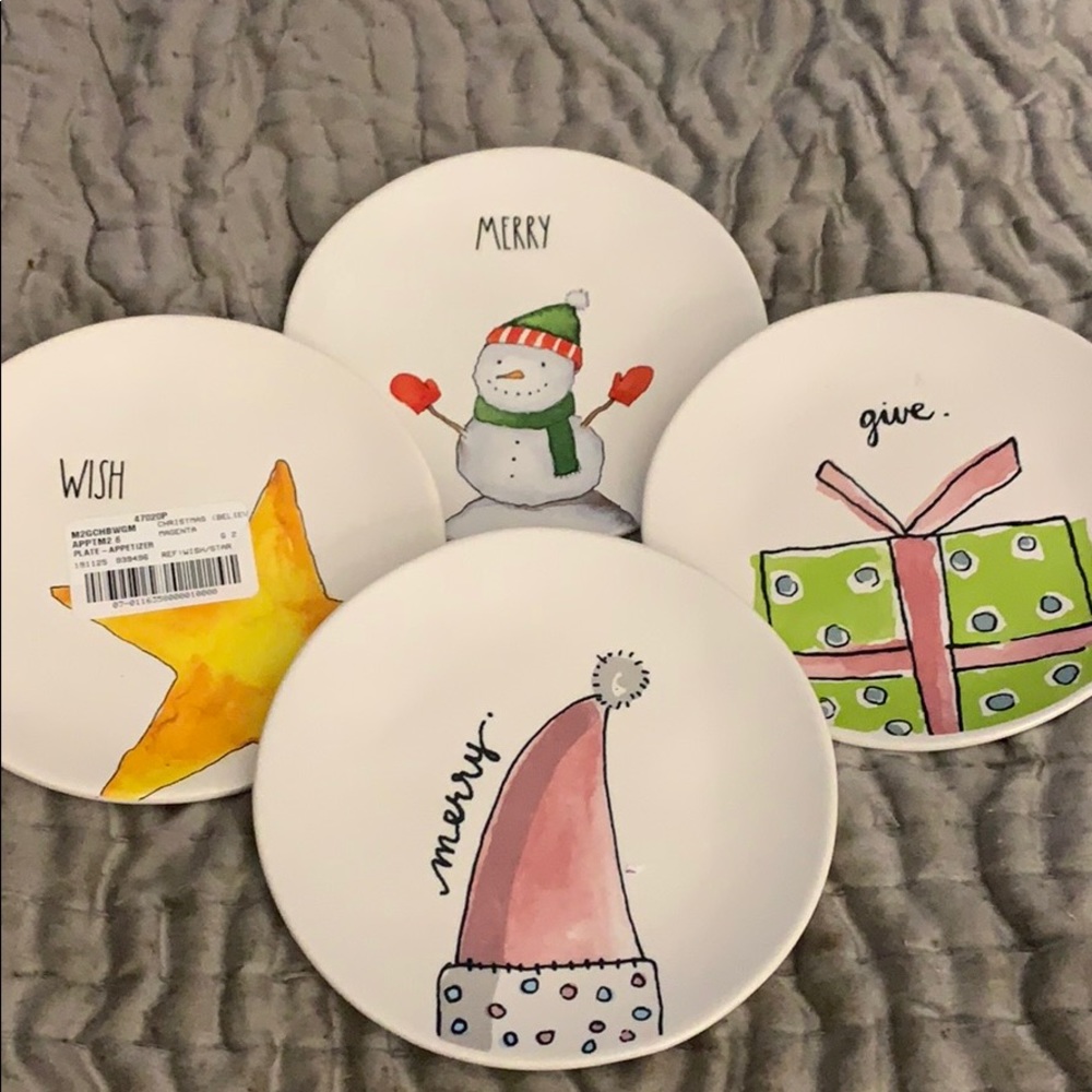 RAE DUNN APPETIZER DISHES - Picture 2 of 7
